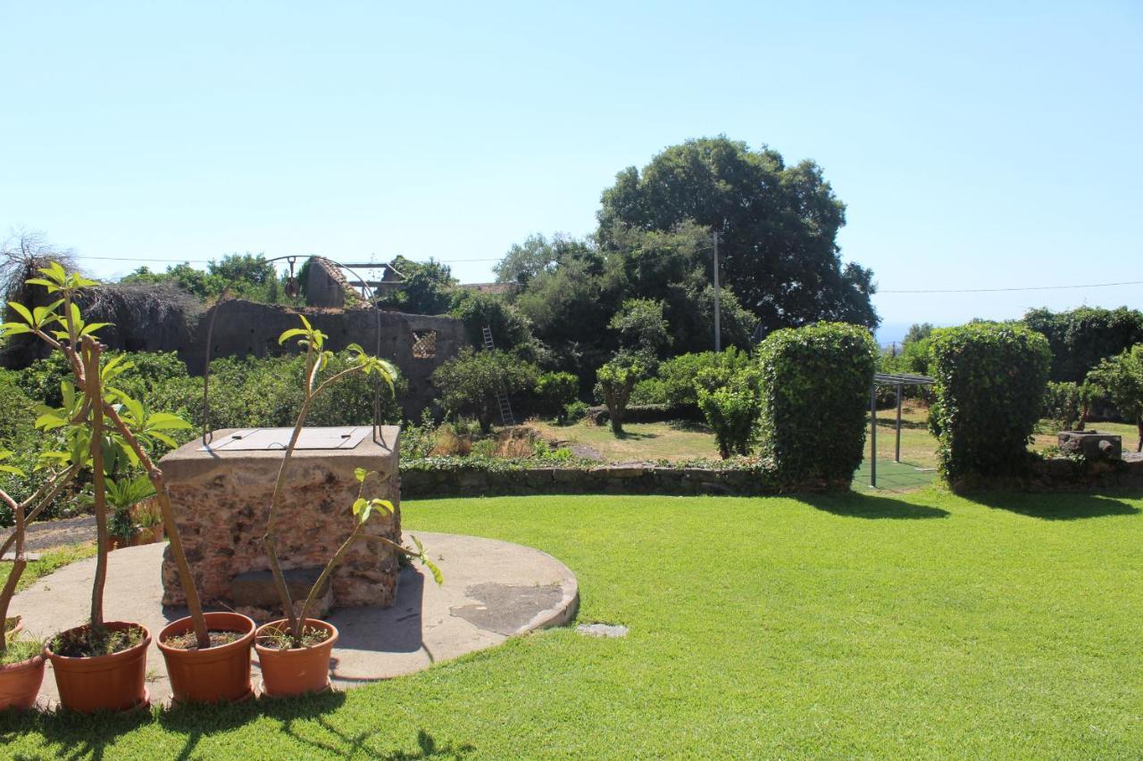 Villa Il Giardino Degli Ovali Fiumefreddo di Sicilia Exterior foto